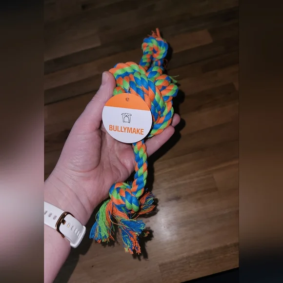 NWT Bullymake Rope Toy Pride - Picture 2 of 2